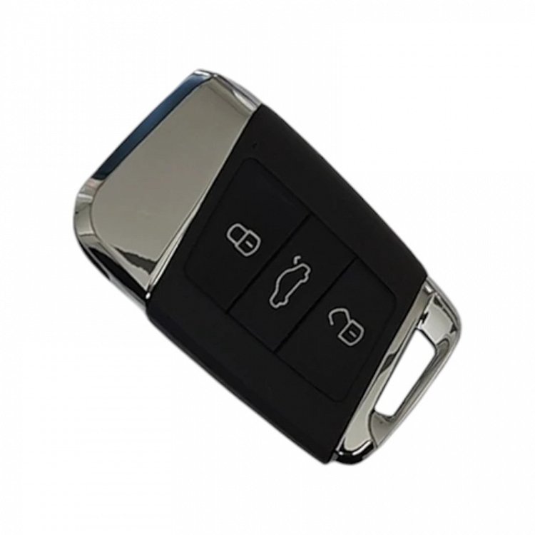 Κέλυφος τηλεχειριστηρίου με HU162 λάμα και 3 κουμπιά τύπου αυτοκινήτου Group Vag