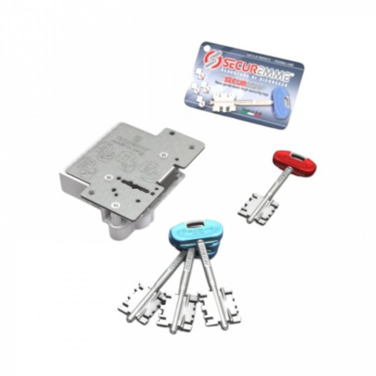 Κιτ Αλλαγής Συνδυασμού Κλειδιού Securemme Securmap 25SX Για Θωρακισμένη Πόρτα Με Κλειδί Χρηματοκιβωτίου