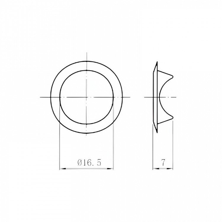 Κλειδαριά ART 107 για συρταριέρα γραφείου EVERGOOD