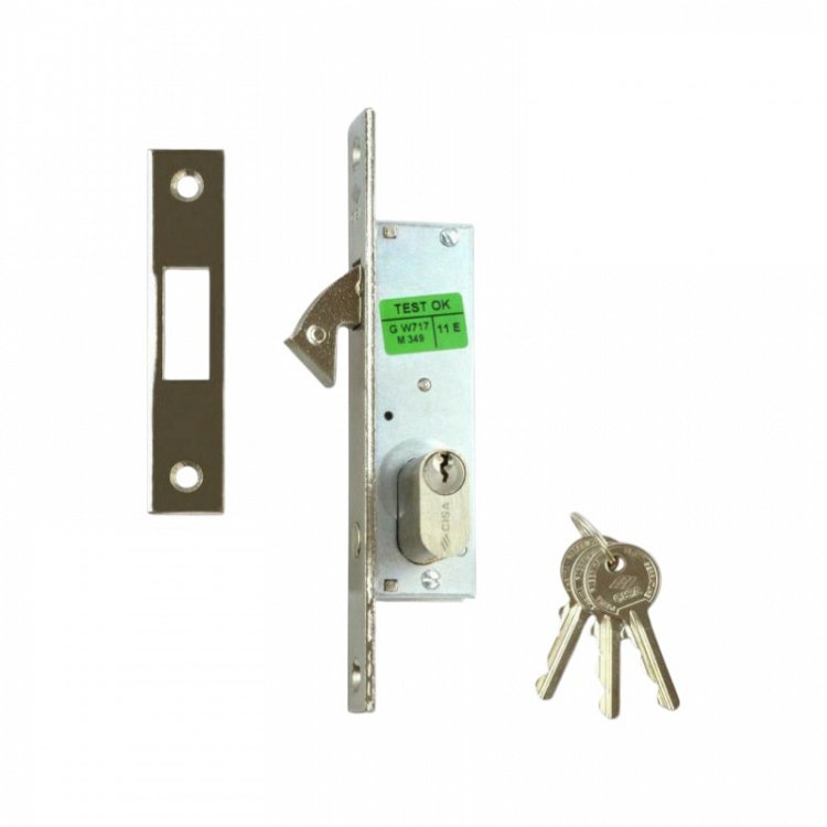 Κλειδαριά Cisa 45010-16mm γάντζου για σιδερένια πόρτα