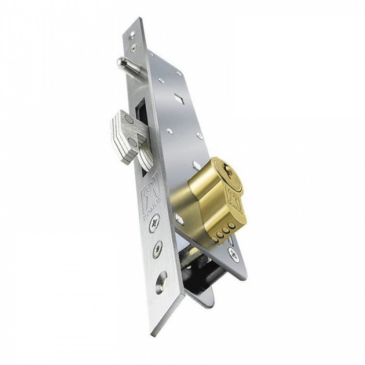 Κλειδαριά Domus 95135 γάντζου για σιδερένια πόρτα