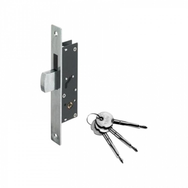 Κλειδαριά Elis 20mm TN18/4-5820 με μαχαιρωτή γλώσσα για σιδερένιες πόρτες