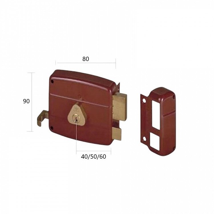 Κλειδαριά Κουτιαστή Cisa 50161