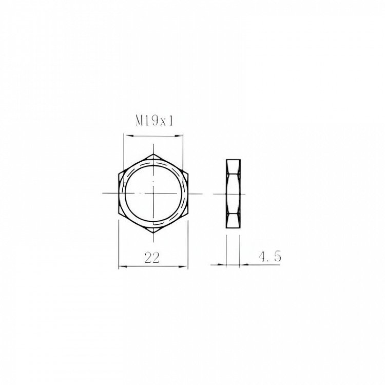 Κλειδαριά Περιστροφική 180° ART 102 για συρτάρια &amp; πόρτες επίπλων EVERGOOD