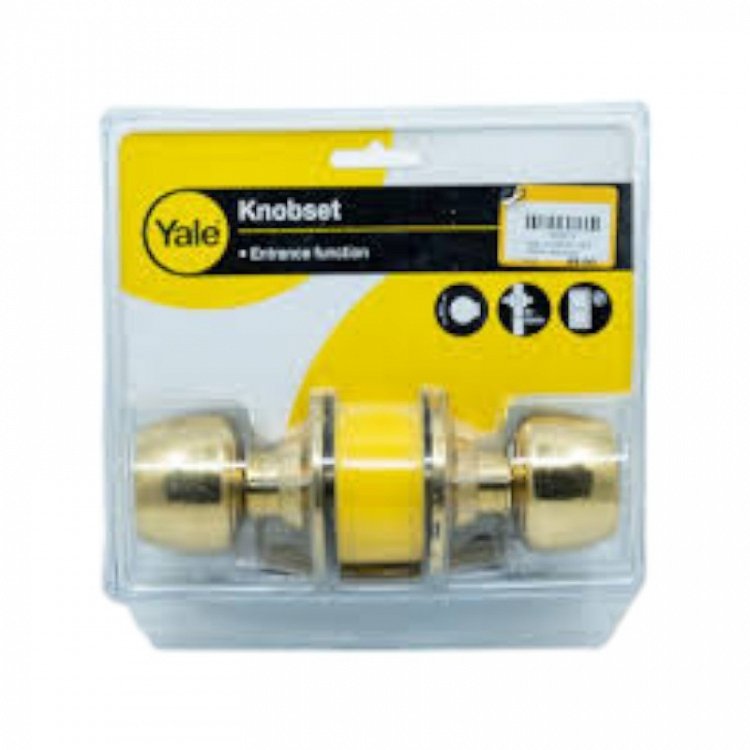 Κλειδαριά Πόμολου Yale 5786-BK-0201 για Wc σε Όρο Γαλυριστερό