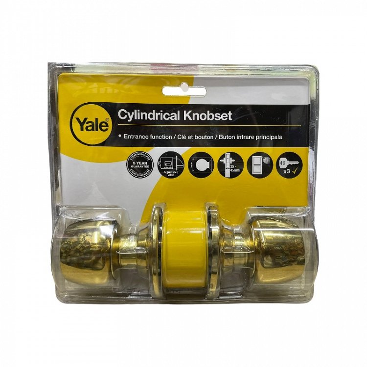 Κλειδαριά Πόμολου Yale 40-CY3-5786-BK-3101