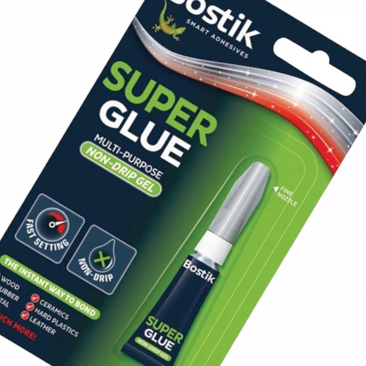 Κόλλα Κυανοακρυλική Ζελέ Super Glue 3gr Bostik