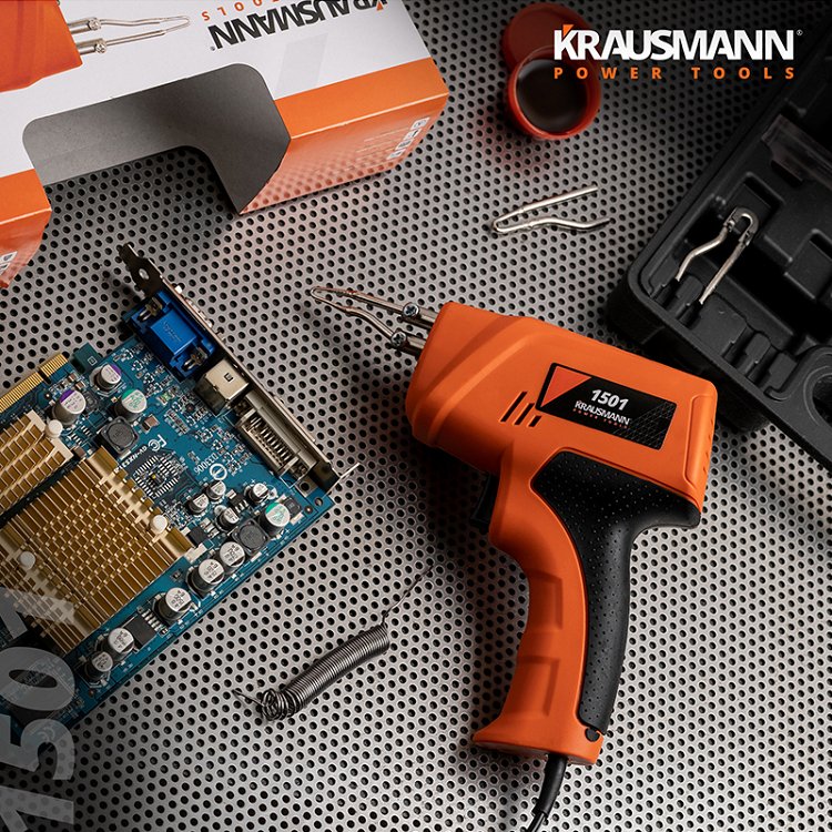 Κολλητήρι Πιστόλι 200W Krausmann (1501)