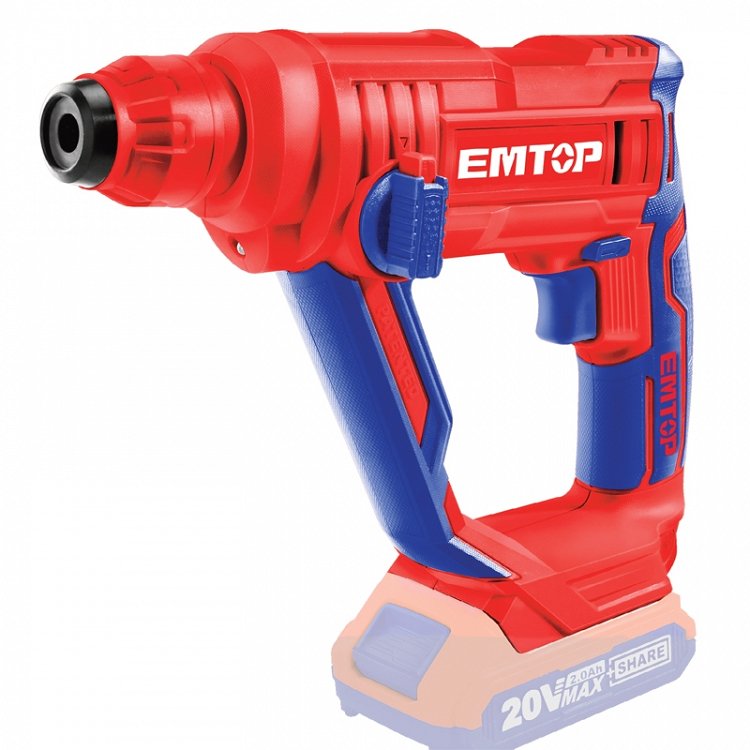 Περιστροφικό Κρουστικό Πιστολέτο Μπαταρίας 20V EMTOP