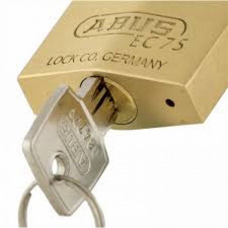 Λουκέτα EC75 Abus Κοντόλαιμα Ορειχάλκινα