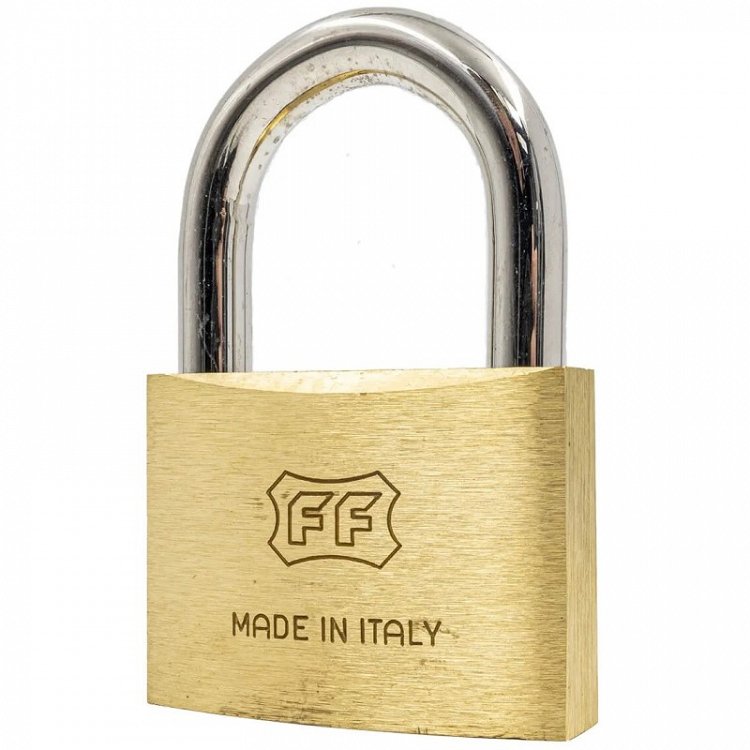 Λουκέτα FF Ιταλίας με Ίδιο Κλειδί Κοντόλαιμα Ορειχάλκινα