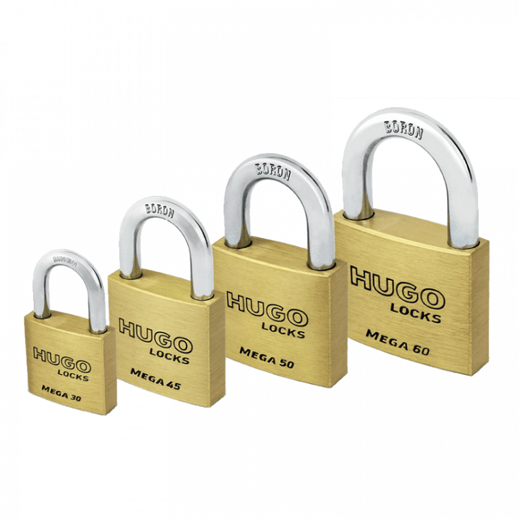 Λουκέτα HUGO Standard Line Μακρύλαιμα Ορειχάλκινα