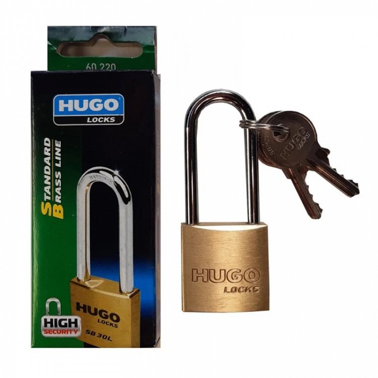 Λουκέτα HUGO Standard Line Μακρύλαιμα Ορειχάλκινα