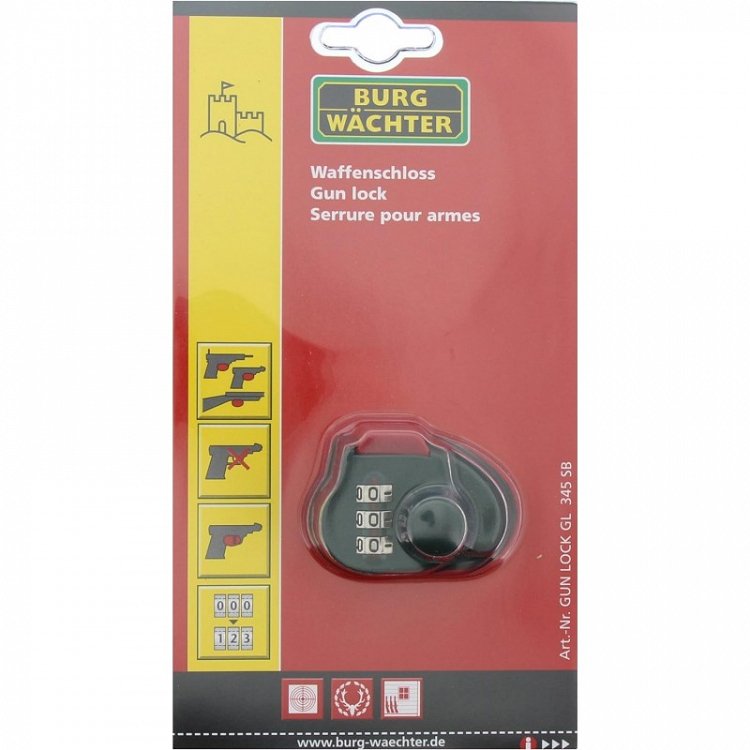 Λουκέτο BURG-WÄCHTER Όπλων GL 345 SB