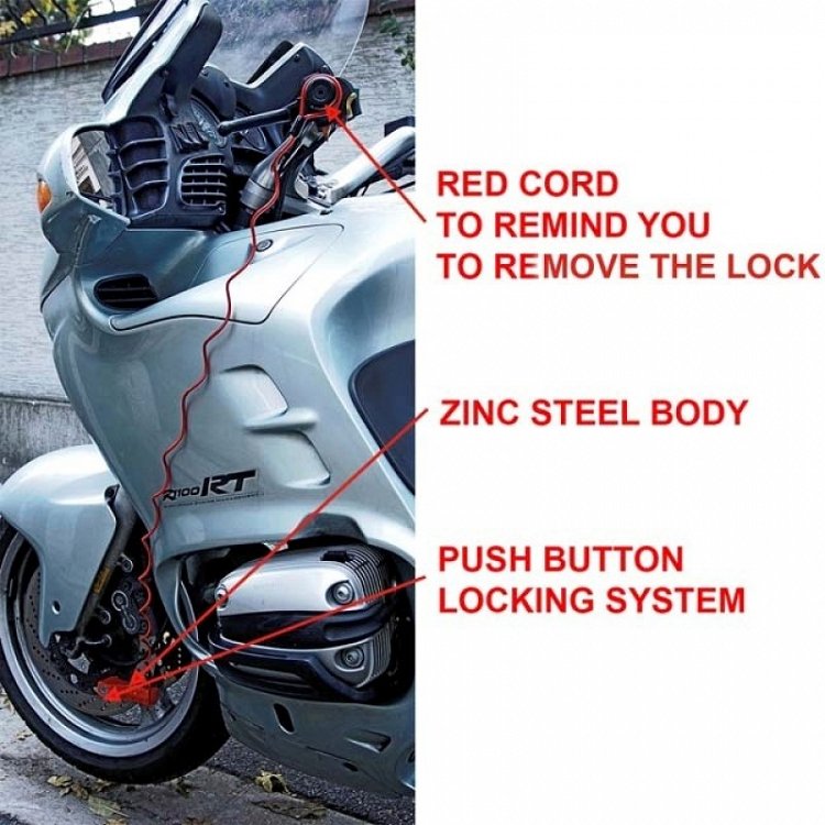 Λουκέτο δισκόφρενου MasterLock (8303)