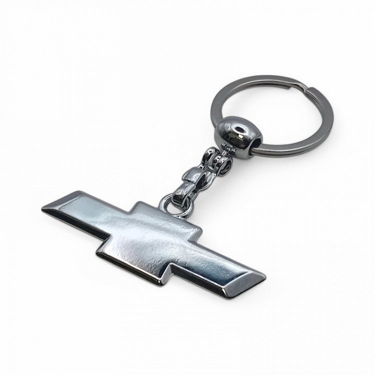 Μεταλλικό Μπρελόκ Chevrolet Ασημί