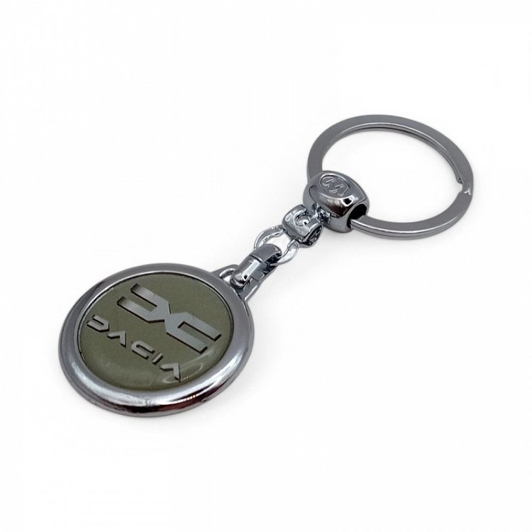 Μεταλλικό Μπρελόκ Dacia Χακί Σμάλτο