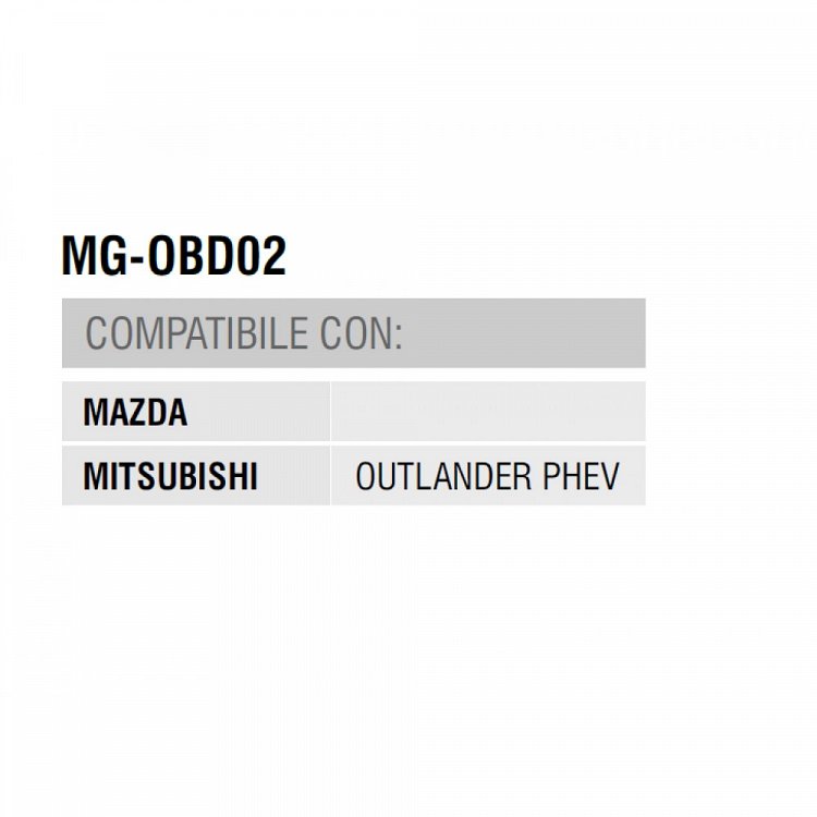 Disec MG-OBD02 Μαγνητική Κλειδαριά για το Κλείδωμα της OBD για Mazda - Mitsubishi