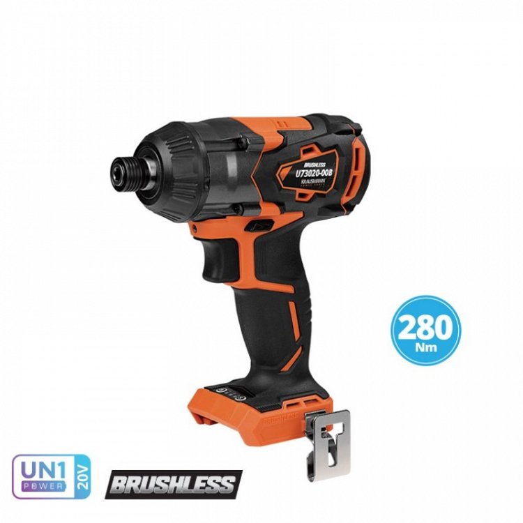 Παλμικό Κατσαβίδι Επαναφορτιζόμενο 20V Krausmann (U73020-00B)