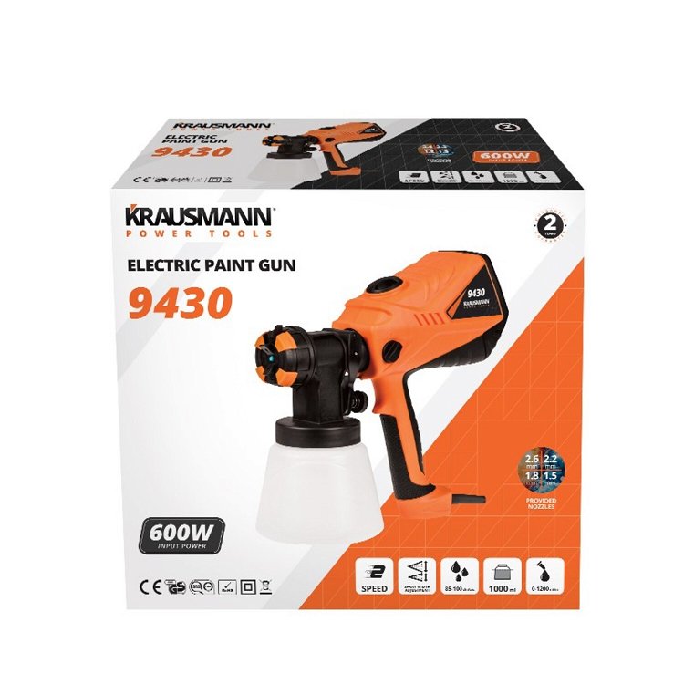 Πιστόλι Βαφής Ηλεκτρικό 600W (9431)