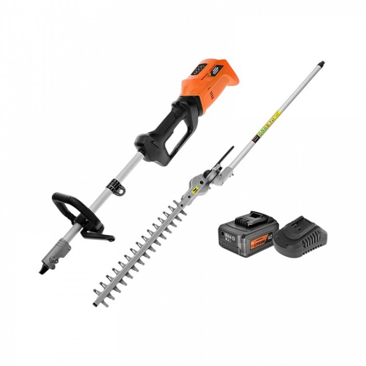 Πολυμηχάνημα Διαιρούμενο Επαναφορτιζόμενο 20V BL με Κλαδευτήρι Μπορντούρας &amp; Μπαταρία 5.0Ah με Φορτιστή (US507-15B)