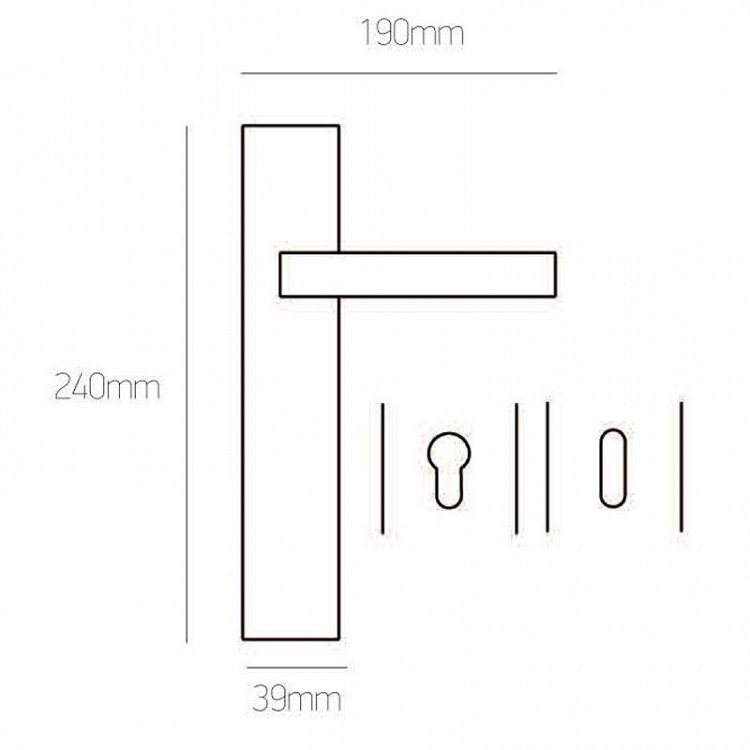 Πόμολο Πόρτας Best 135