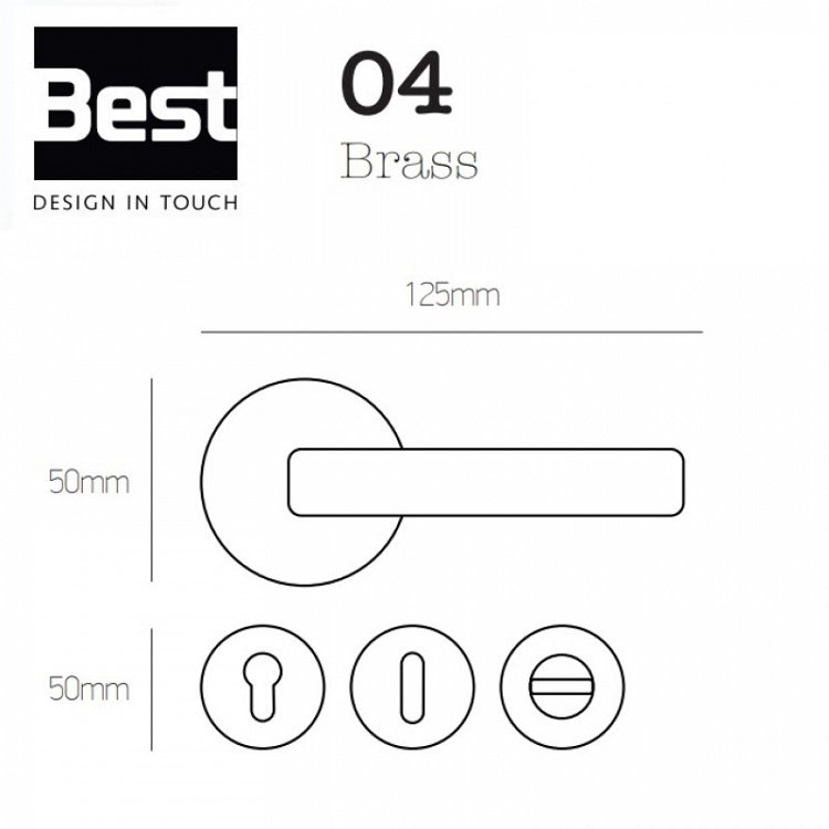 Πόμολο Πόρτας Best 04