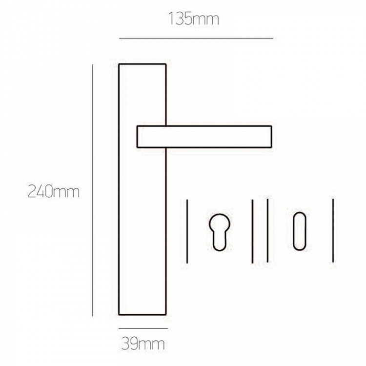 Πόμολο Πόρτας Best 175 Dias