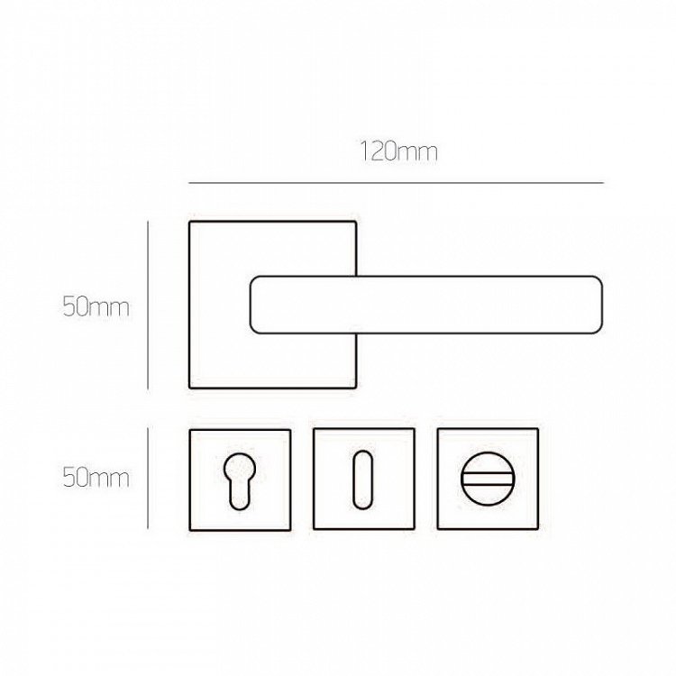 Πόμολο Πόρτας Best 22SW