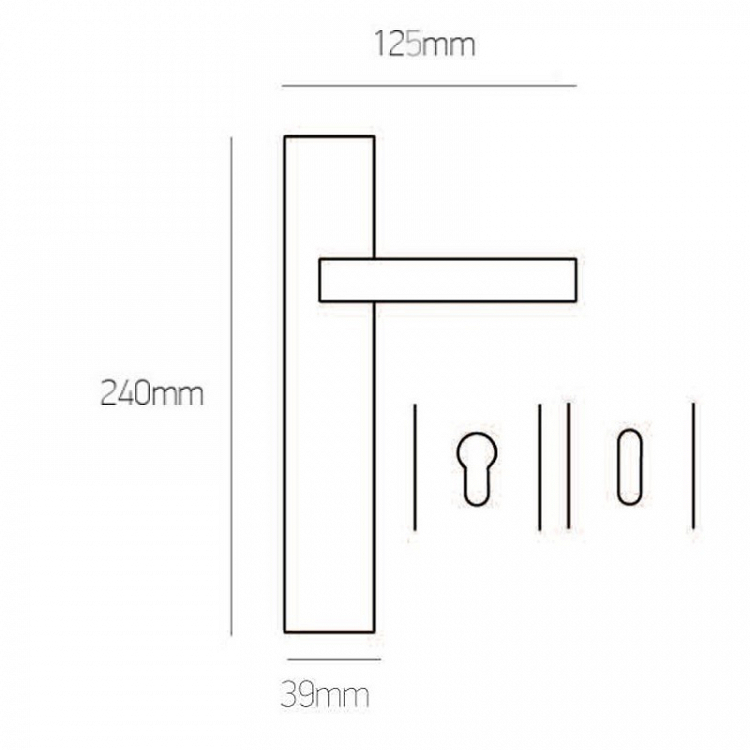 Πόμολο Πόρτας Best 92L