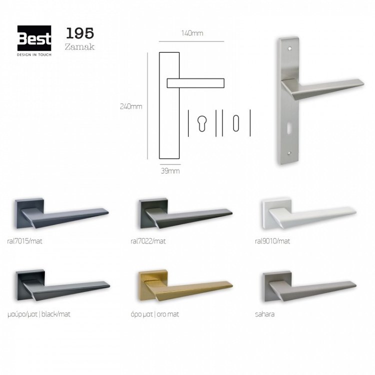 Πόμολο Πόρτας Best 195