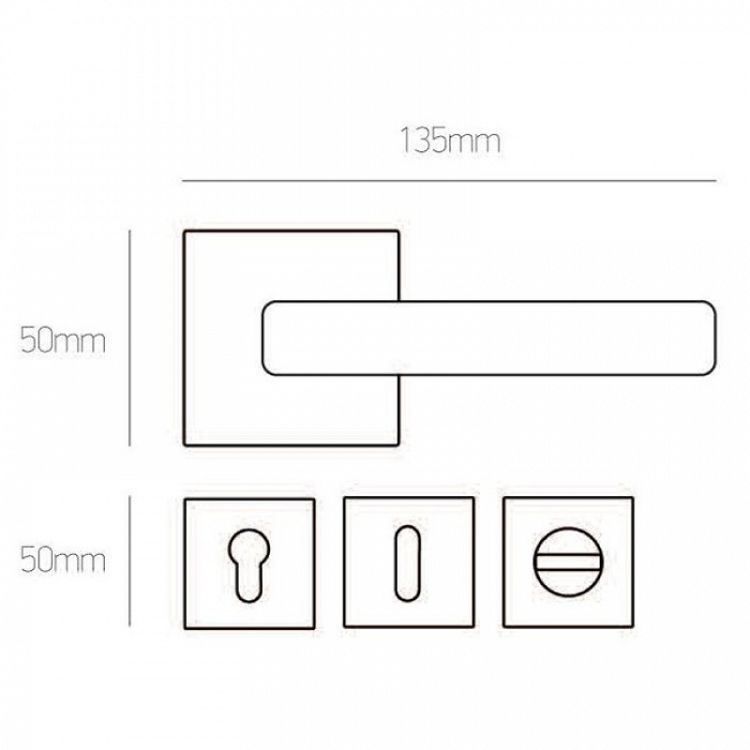 Πόμολο Πόρτας Best 285