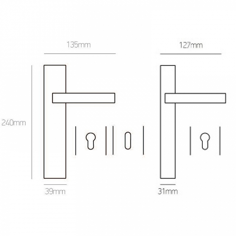 Πόμολο Πόρτας Best 285