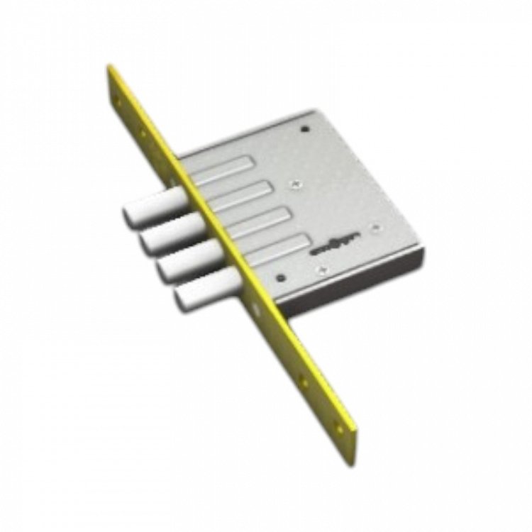 Πρόσθετη Χωνευτή Κλειδαριά Securemme 2025 με 4 Πείρους 2 Στροφών