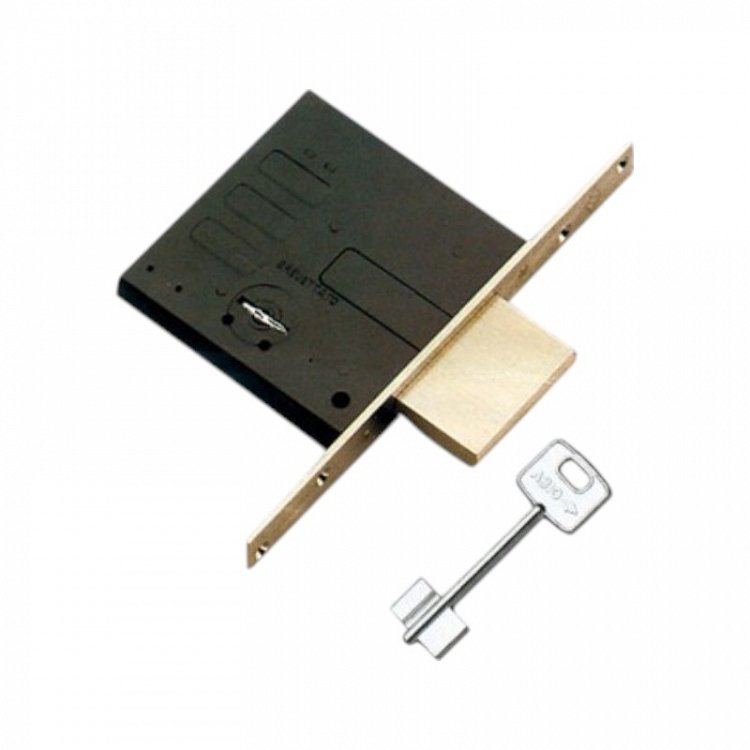 Πρόσθετη κλειδαριά ασφαλείας CISA 57010, με μονοκόμματo πείρο 4 στροφών