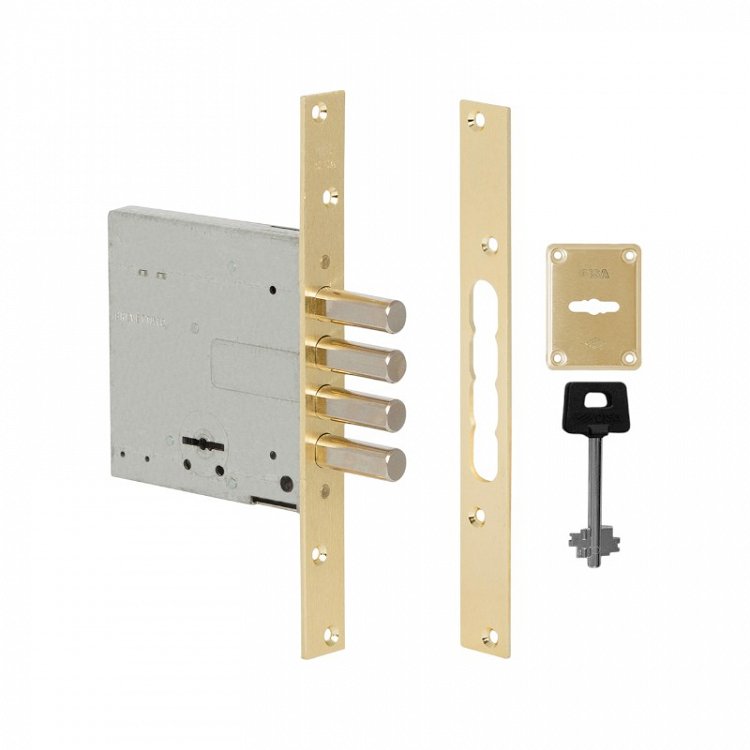 Πρόσθετη κλειδαριά ασφαλείας CISA 57028, 4 στροφών με 4 πείρους