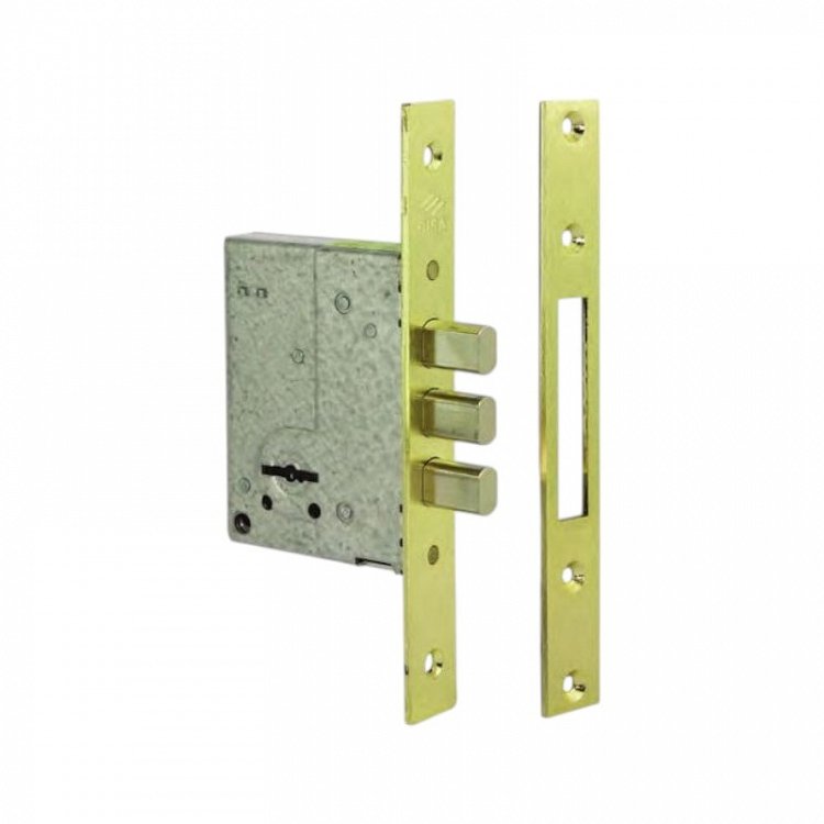 Πρόσθετη κλειδαριά ασφαλείας CISA 57234, με 3 πείρους 2 στροφών