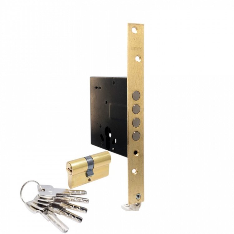 Πρόσθετη Κλειδαριά Κυλίνδρου Gevy 3 Στροφών 4 Πίρων