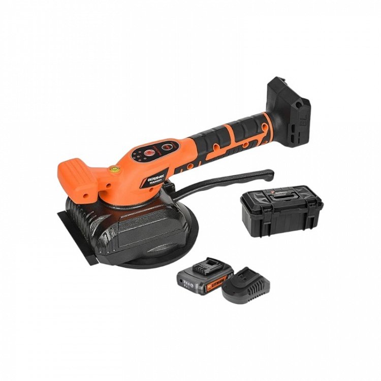 ΣΕΤ Βεντούζα Πλακιδίων με Δόνηση 20V Krausmann (U67020-12S)