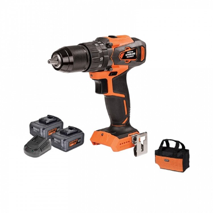 ΣΕΤ Δραπανοκατσάβιδο Κρουστικό Επαναφορτιζόμενο 20V Krausmann (U71020-24SB)