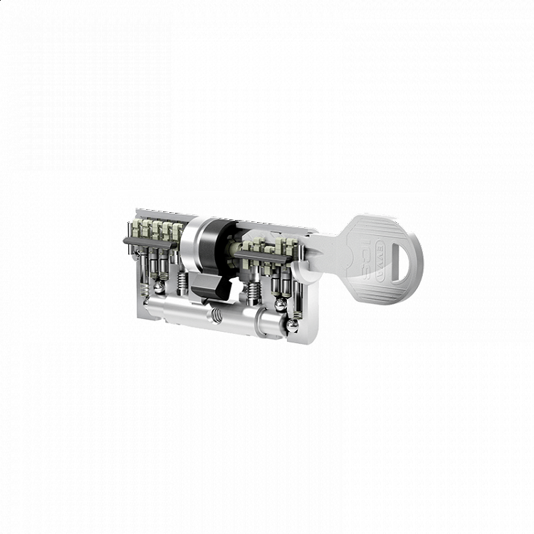 Σετ Κλειδαριάς θωρακισμένης πόρτας Cisa Revolution Pro με κύλινδρο Evva Ics &amp; Defender Disec BD200