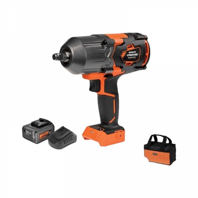 ΣΕΤ Μπουλονόκλειδο Επαναφορτιζόμενο 20V Krausmann (U76020-15SB)