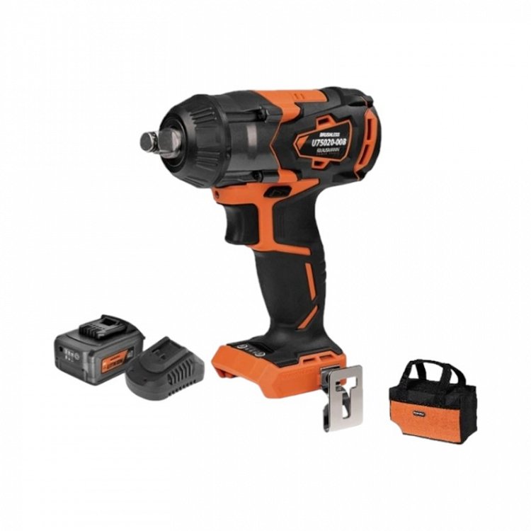 ΣΕΤ Μπουλονόκλειδο Επαναφορτιζόμενο 20V Krausmann (U75020-14SB)