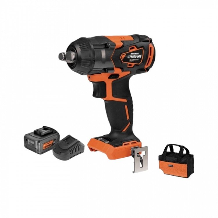 ΣΕΤ Μπουλονόκλειδο Επαναφορτιζόμενο 20V Krausmann (U75020-15SB)