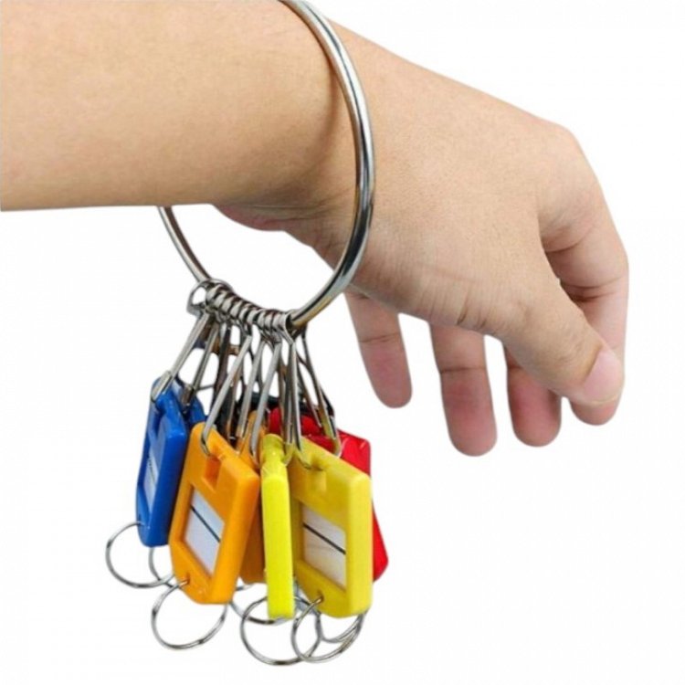 Σετ πολύχρωμα καρτελάκια κλειδιών | 10 τμχ