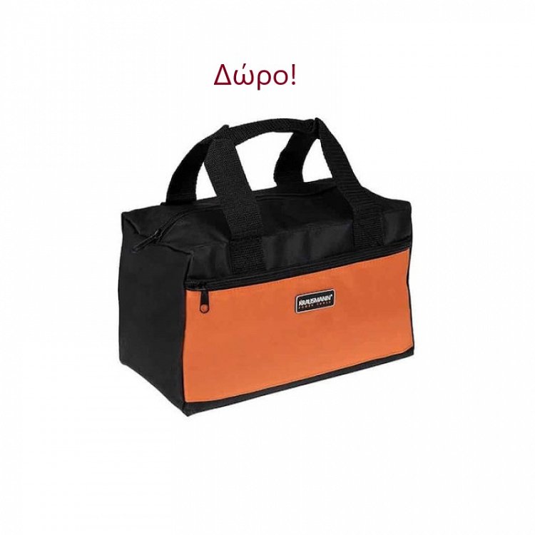 ΣΕΤ Τριβείο Έκκεντρο Περιστροφικό Ø125 Επαναφορτιζόμενo 20V Krausmann (U91720-14S)