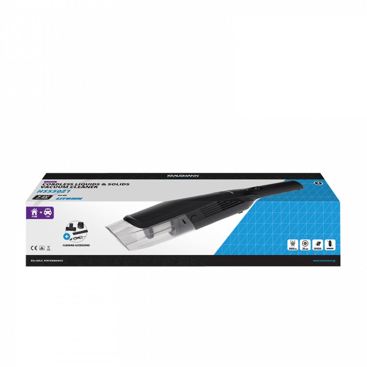 Σκουπάκι Υγρών / Στερεών Επαναφορτιζόμενο 7.4V (HS55021)