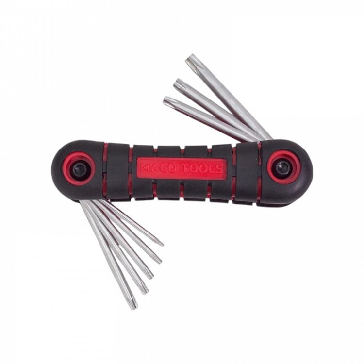 Σουγιάς με 8 Κλειδιά Torx Maco