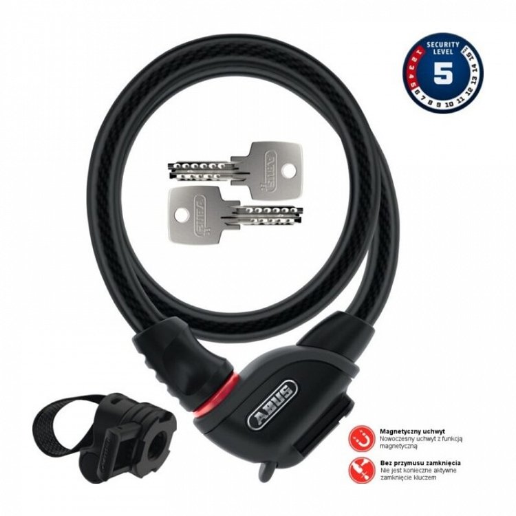 Συρματόσχοινο Μοτοποδηλάτων Abus Phantom 8940/8950