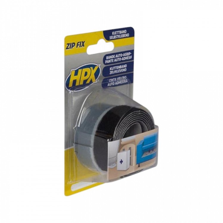 Ταινία HPX Zip Fix Αυτοκόλλητη Χριτς Χρατς 2τμχ ZF2001